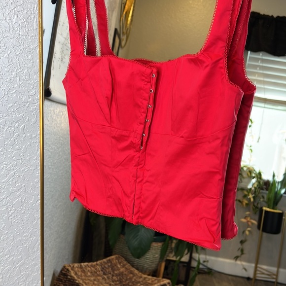 HOUSE OF CB 'Pia' Cherry Corset NWOT - Picture 13 of 14